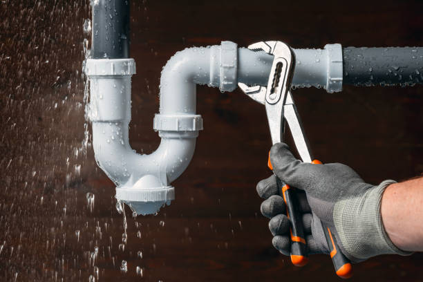 Professional Drain Cleaning technician working in Lomira, WI